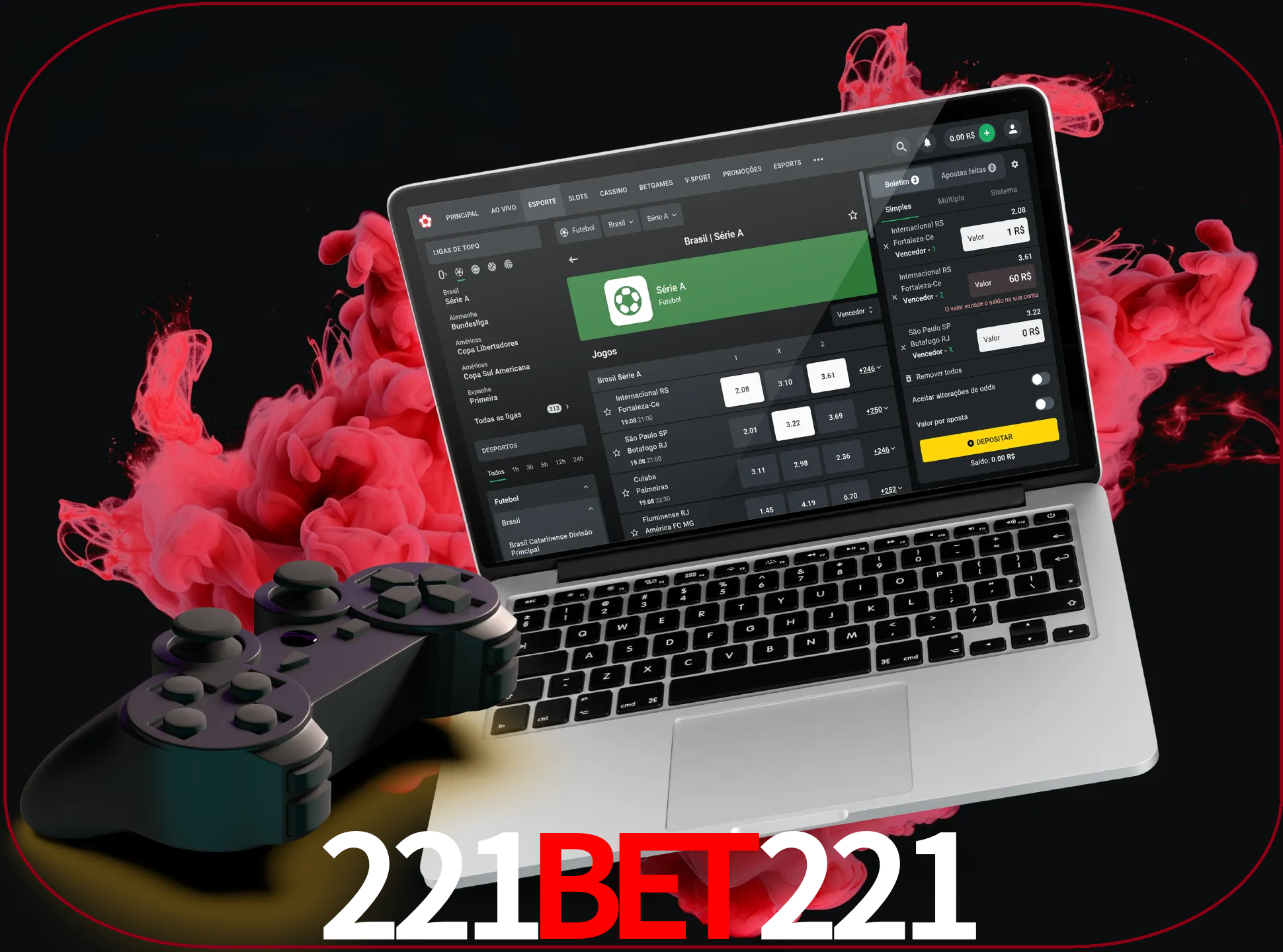 Visite a secção especial de jogos de vídeo em 221BET221 para descobrir em que jogos pode apostar e ganhar muito dinheiro.